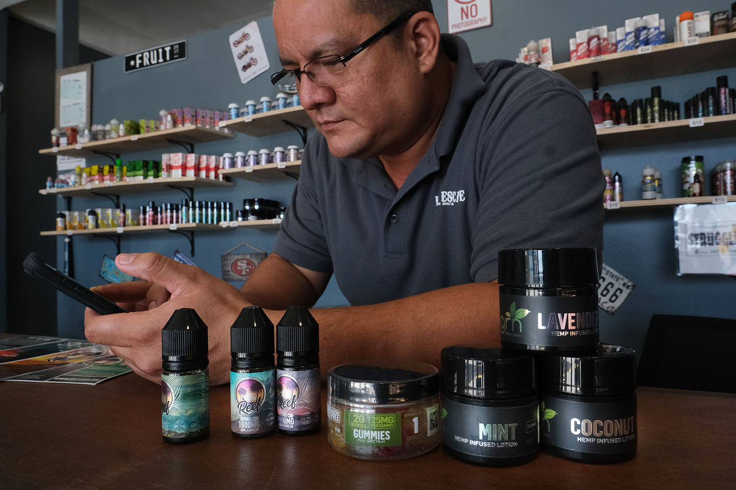 Guam in Photos 2019 - August - Military members are warned not to use CBD